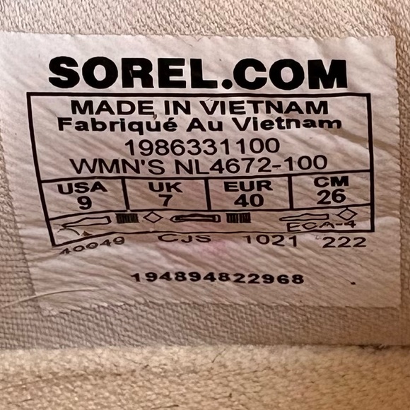 Sorel Women’s Explorer Blitz™ Stride Lace Shoes sz. 9 - Picture 6 of 9